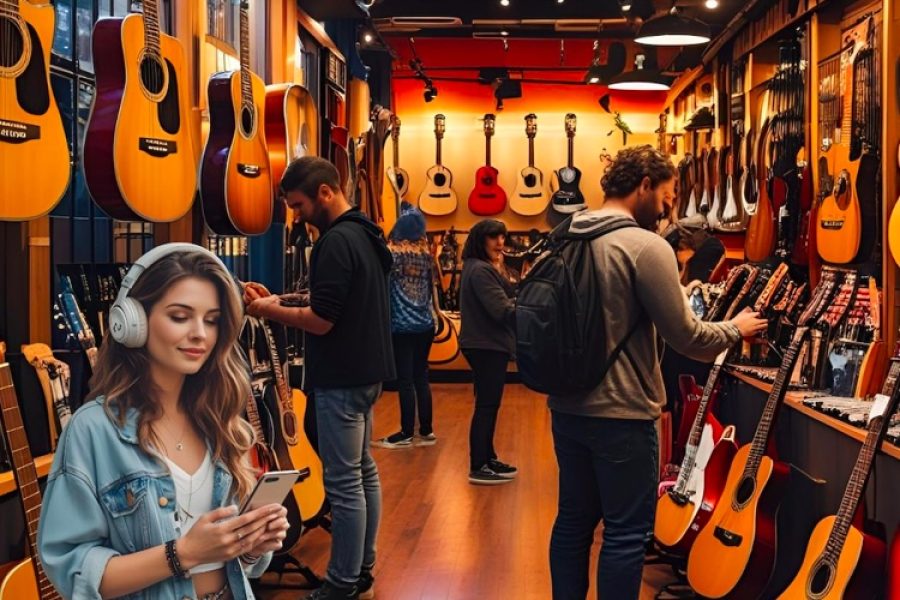 Lojas e redes sociais: que tipo de conteúdo mais atrai os músicos