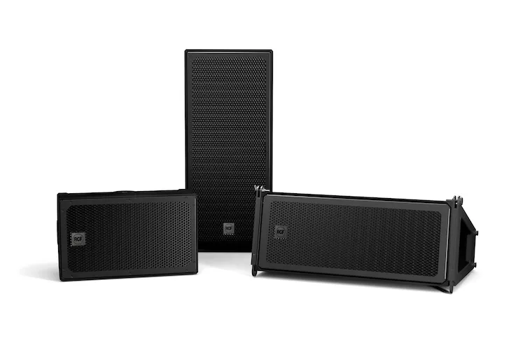 RCF expande sua oferta de áudio instalado e som ao vivo