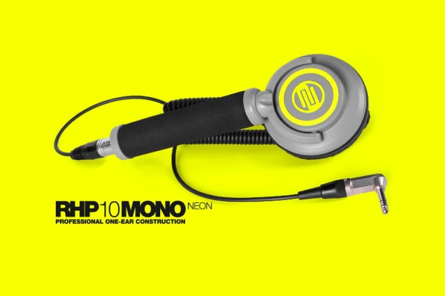 Reloop apresenta os RHP-10 Mono: fone profissional de um ouvido só para monitoramento ágil