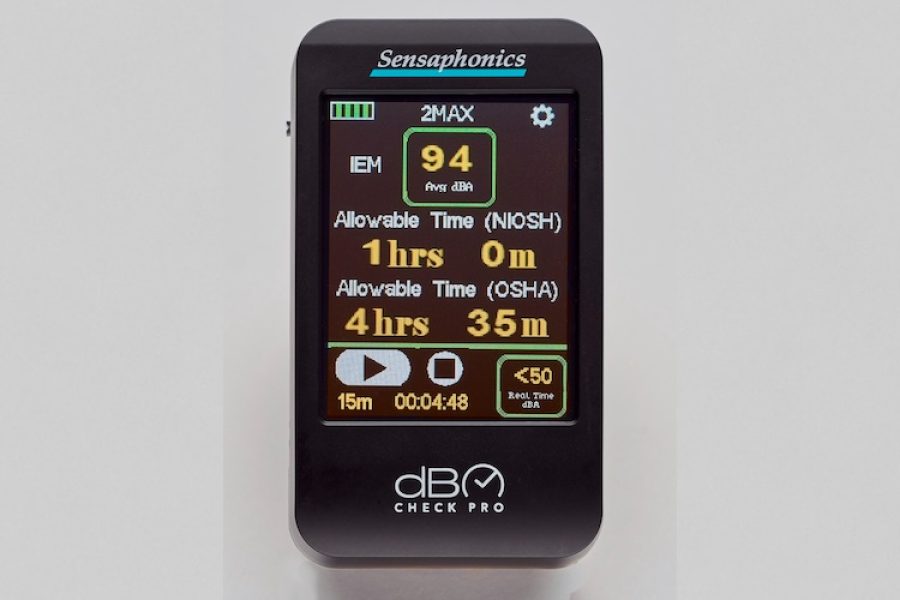 Sensaphonics amplia as atualizações online do dB Check Pro