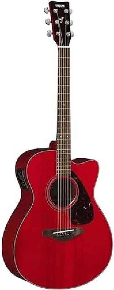 Violão Eletroacústico Aço FSX800C/02 Ruby Red YAMAHA