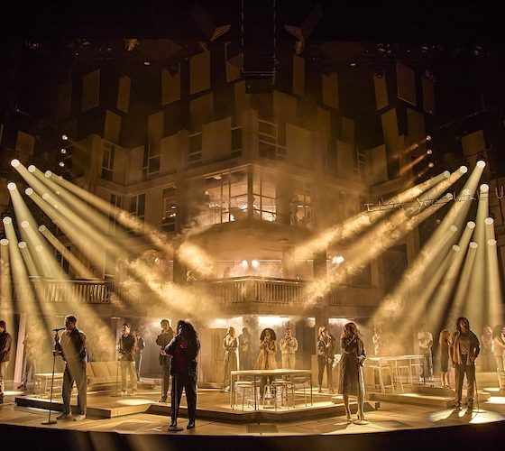 Royal National Theatre London
Standing at the Sky’s Edge

PRODUCTION TEAM:
Music and Lyrics
Richard Hawley

Writer
Chris Bush

Director
Robert Hastie

Set and Costume Designer
Ben Stones 

Choreographer
Lynne Page 

Orchestrator, Arranger and Originating Music Supervisor
Tom Deering 

Lighting Designer
Mark Henderson 

Sound Designer
Bobby Aitken 

Wigs, Hair & Make-up Designer
Cynthia De La Rosa 

Music Director and Associate Music Supervisor
Alex Beetschen 

Casting
Stuart Burt CDG 

Children's Casting
Chloe Blake 

Associate Director
Elin Schofield 

Associate / Resident Choreographer
Thomas Herron 

Associate Costume Designer & Costume Supervisor
Sally Wilson 

Associate Sound Designer

Consulting Music Supervisor
Katy Richardson 

Assistant Music Director
Sam Hall 

Casting Assistant
Peter Noden

Dialect Coach
Shereen Ibrahim 

Dialect Coach
Michaela Kennen 

Wigs, Hair and Make-Up Supervisor
Keisha Banya

Wigs, Hair and Make-Up Supervisor
Suzanne Scotcher

Props Supervisor
Marcus Hall Props

Orchestral Manager
Nicola Rossiter

CAST:
Max/Workman 3
Jonathan Andre 
He/Him

Joy
Elizabeth Ayodele
She/Her

Onstage Swing
Monique Ashe-Palmer
She/Her

Gary/Nigel/Workman 1
Jonathon Bentley
He/Him

Onstage Swing
Adam Colbeck-Dunn
He/Him

Onstage Swing
Viquichele (Vee) Cross  
She/Her

Onstage Swing
Jamie Doncaster
He/Him

Onstage Swing
Caroline Fitzgerald
She/Her 

Jenny
Mya Fox-Scott 
She/Her

Harry
Joel Harper-Jackson
He/Him

Grace/Alice
Sharlene Hector
She/Her

Jimmy
Samuel Jordan 
He/Him

Onstage Swing
Jerome Lincoln 
He/Him

Connie
Mel Lowe 
They/Them

Joe/Workman 2
David McKechnie 
He/Him

Onstage Swing
Sean McLevy 
He/Him

Cathy
Rachael Louise Miller 
She/Her

George
Baker Mukasa 
He/Him

Marcus/Housing Officer
Alastair Natkiel 
He/Him

Poppy
Laura Pitt-Pulford 
She/Her

Charles/Trev/Seb
Adam Price 
He/Him

Nikki
Lauryn Redding 
She/They

Vivienne/Karen
Nicola Sloane 
She/Her

Justine
Lillie-Pearl Wildman 
She/Her

Onstage Swing
Karen Wilkinson 
She/Her

Rose
Rachael Wooding 
She/Her 

YOUNG COMPANY:

TEAM GREEN
Young Connie
Alayna Anderson
She/Her

Young Jimmy
Eric Madgwick
He/Him

TEAM PINK
Young Jimmy
Luca Foster-Lejeune
He/Him

Young Connie
Chioma Nduka
She/Her

TEAM PURPLE
Young Connie
Renée Hart
She/Her

Young Jimmy
Sam Stocks
He/Him

MUSICIANS:

Musical Director / Keys 1
Alex Beetschen 

Assistant Musical Director / Keys 2 / Guitar
Sam Hall 

Lead Guitars
Jon Gingell

Electric & Upright Bass
Phil Donnelly

Drum Kit & Percussion
Darren Beckett

Violin 2 / Viola
Tina Jacobs-Lim

Cello
Gabriella Swallow


2542