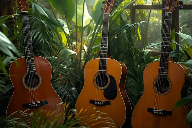 Cuidado com instrumentos acústicos em clima tropical