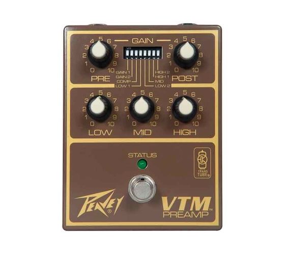 Peavey amplia a Legacy Series com o novo VTM Preamp Pedal