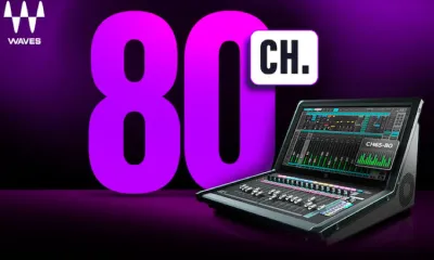 Waves amplia o eMotion LV1 para 80 canais e lança o software v16
