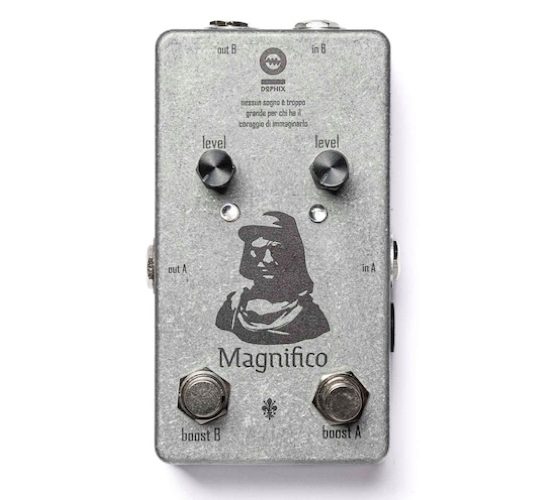 Artur Menezes colabora com a Dophix no novo pedal Magnifico Dual Independent Boost