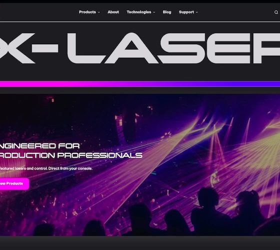 X-Laser lança novo site com identidade renovada e experiência de usuário aprimorada