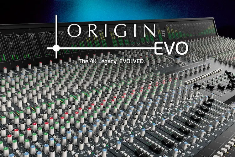 SSL lança ORIGIN EVO, nova geração das consoles analógicas Série 4000