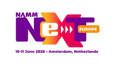 NAMM NeXT Europe 2026 reúne líderes da indústria musical em Amsterdã