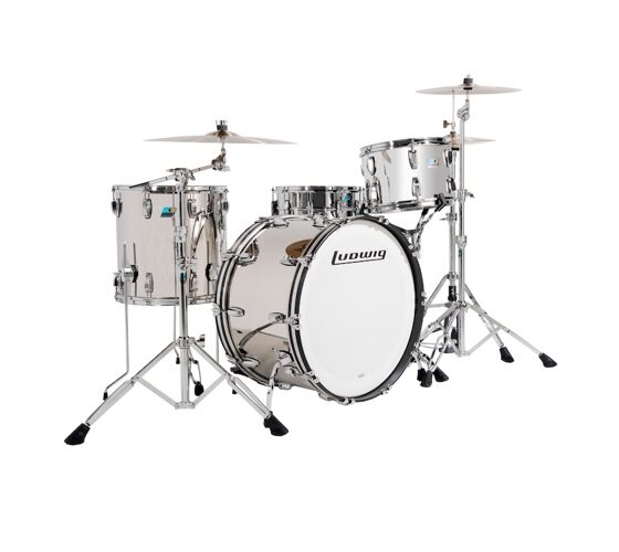 Ludwig relança bateria Stainless Steel