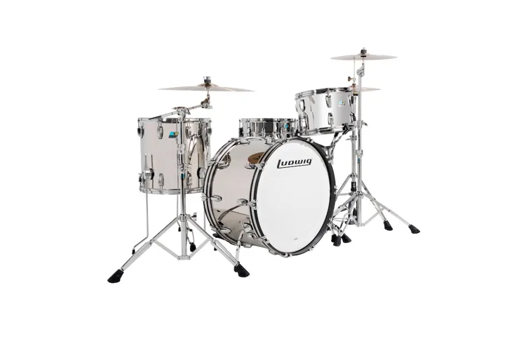 Ludwig relança bateria Stainless Steel