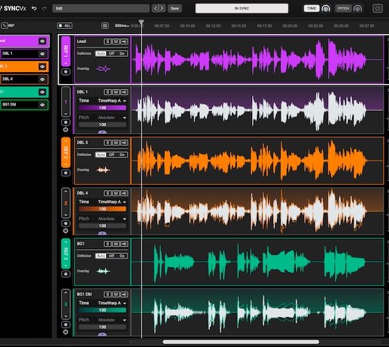 Waves atualiza Sync Vx para mais DAWs