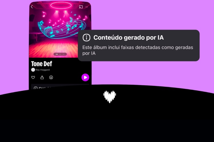 Deezer diz que 44% dos novos envios já são IA