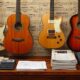 Lojista analisa margem, volume e giro de estoque em uma loja de instrumentos musicais e áudio profissional.