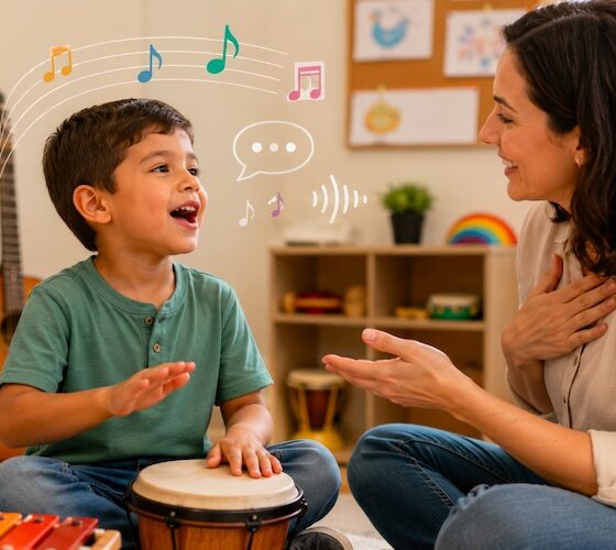 Aula de música pode ajudar no desenvolvimento da fala da criança?