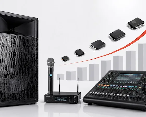Aumento de preços nos microfones, caixas e perifericos de audio