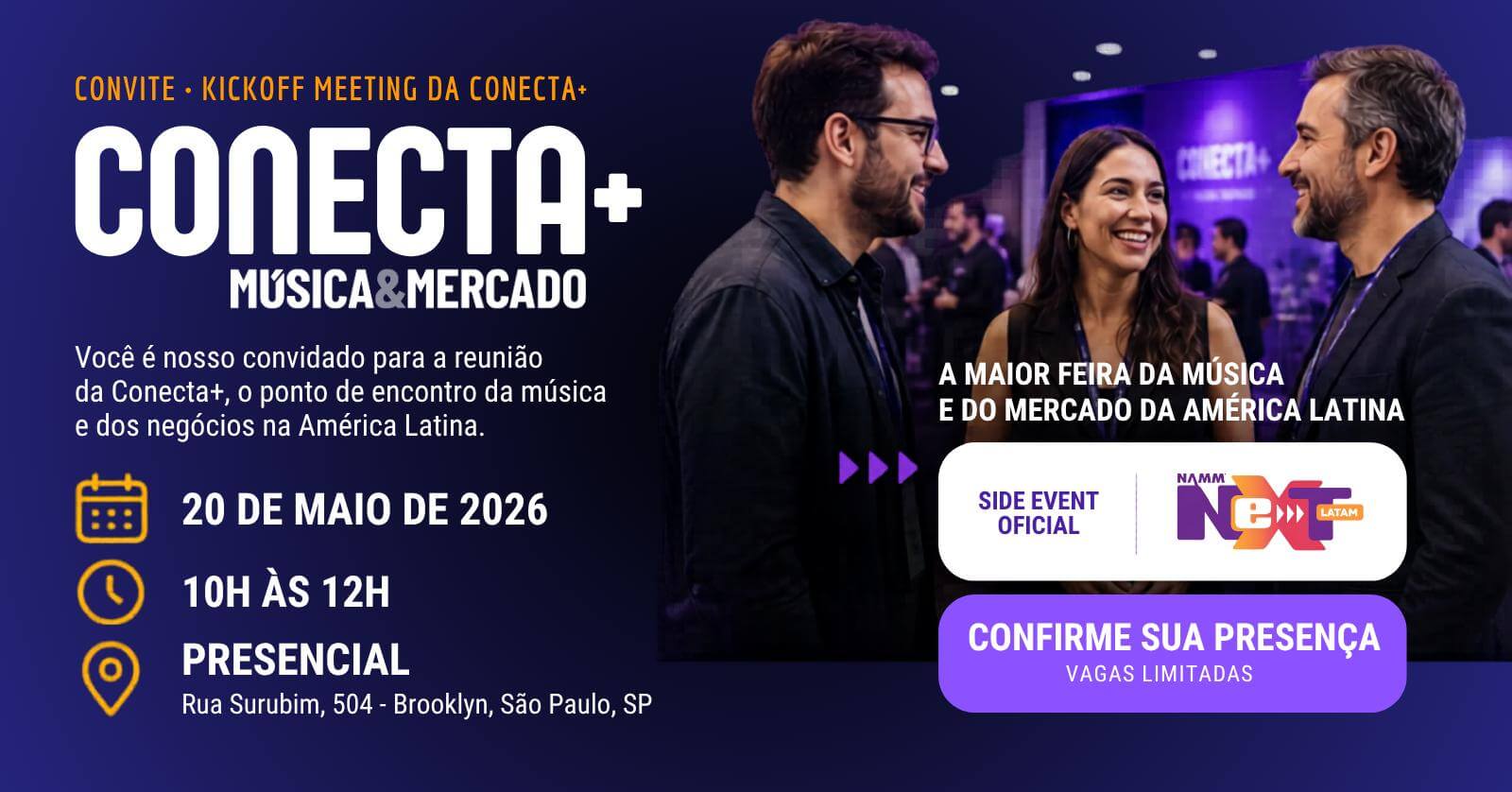 lançamento feira conecta+