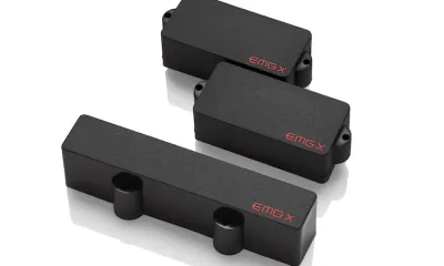 EMG amplia linha de captadores signature para baixo nos 50 anos da marca
