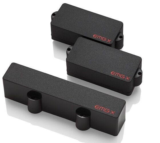 EMG amplia linha de captadores signature para baixo nos 50 anos da marca