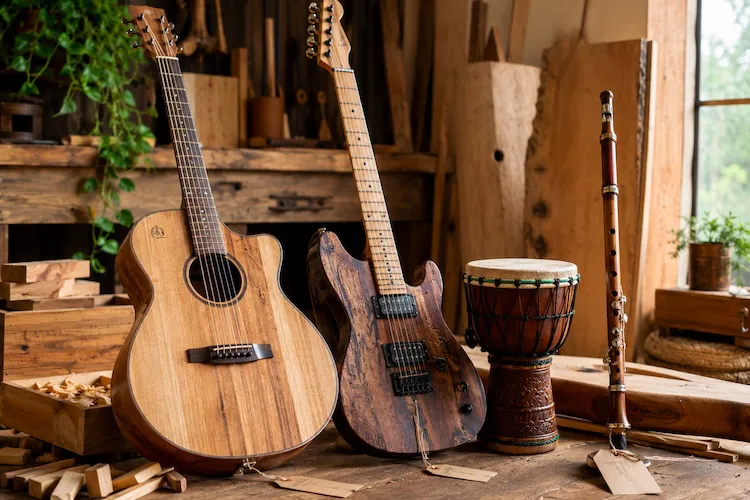 Instrumentos sustentáveis: o que o músico ganha ao escolher melhor