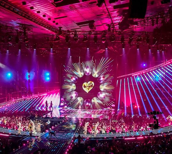 Robe ilumina Eurovision 2026 com quase 550 luzes
