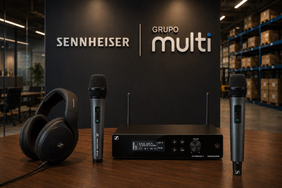 Sennheiser distribuição Grupo Multi