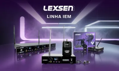 Lexsen apresenta linha NXS-IEM de retorno de palco sem fio