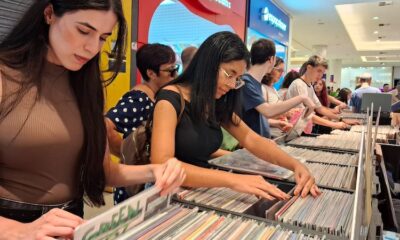 Feira de Discos de Vinil no Shopping Parque da Cidade