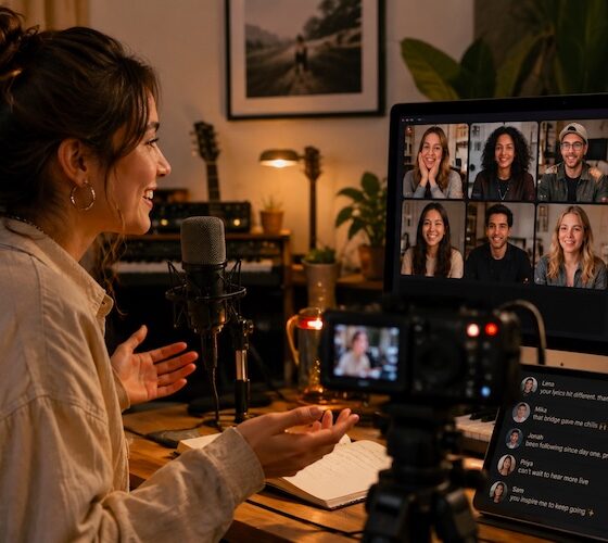 Monetização direta com fãs: como artistas reduzem a dependência do streaming