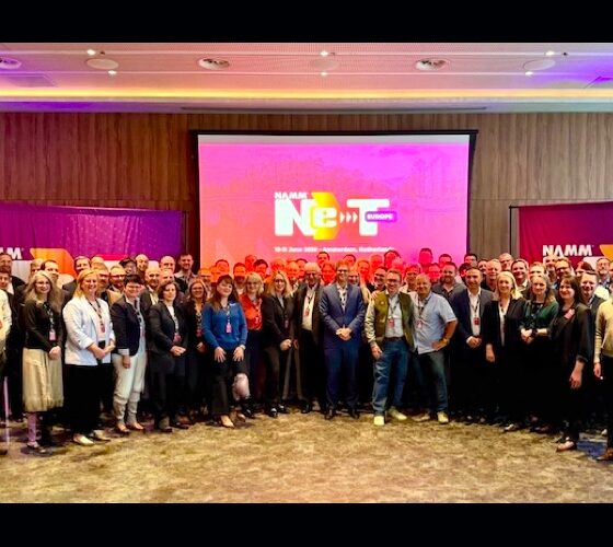NAMM NeXT Europe 2026 reúne líderes da indústria musical em Amsterdã