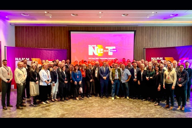 NAMM NeXT Europe 2026 reúne líderes da indústria musical em Amsterdã