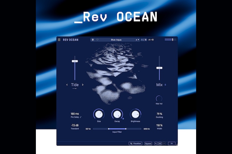 Arturia apresenta Rev OCEAN, reverb inspirada no movimento da água