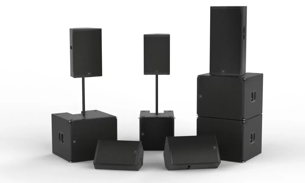 SRX912M, da JBL em diferentes aplicações