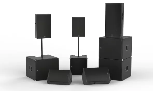 SRX912M, da JBL em diferentes aplicações
