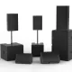 SRX912M, da JBL em diferentes aplicações