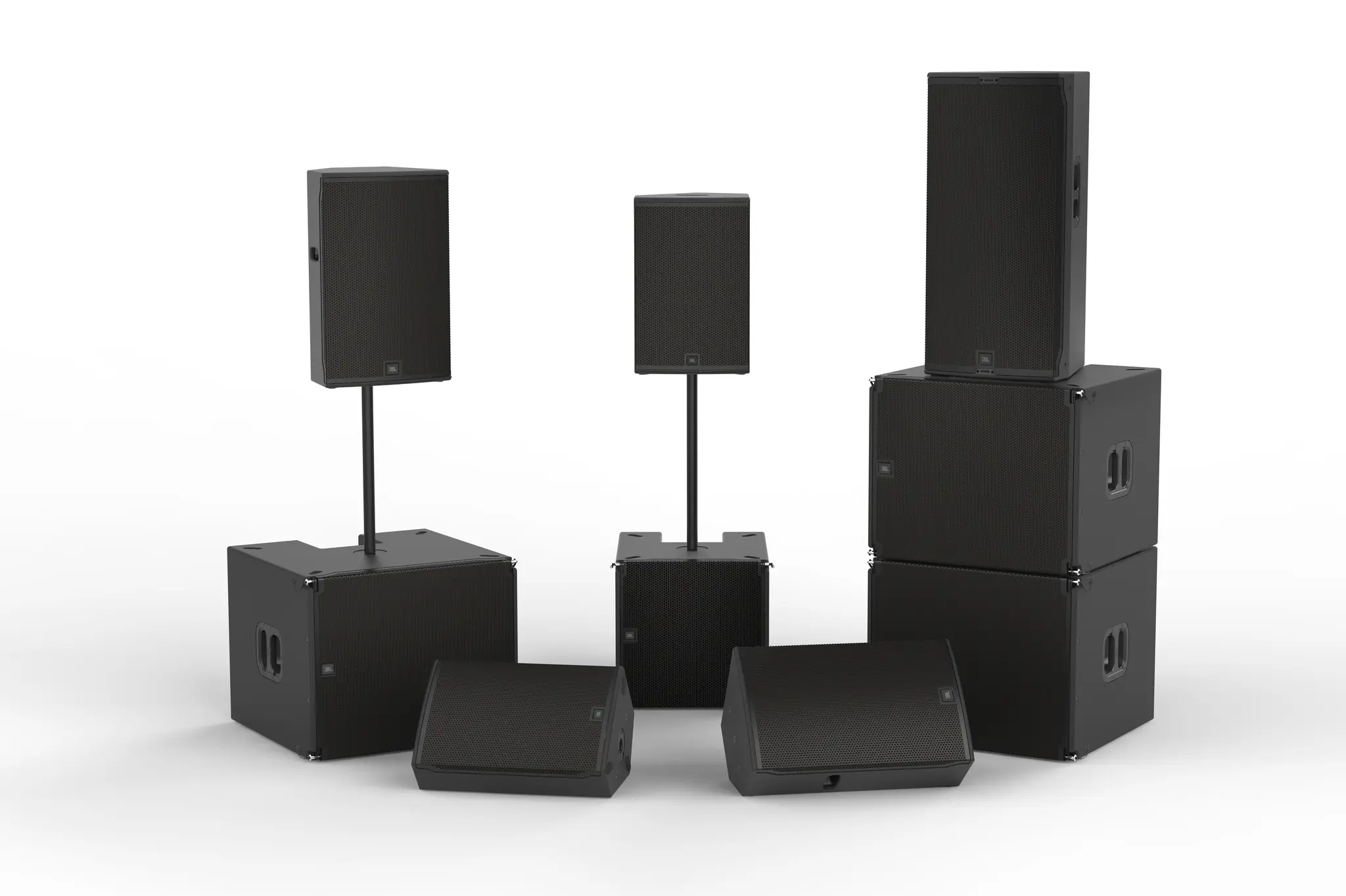 SRX912M, da JBL em diferentes aplicações