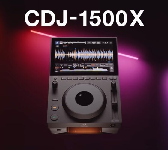 AlphaTheta apresenta CDJ-1500X, novo player DJ compacto e conectado
