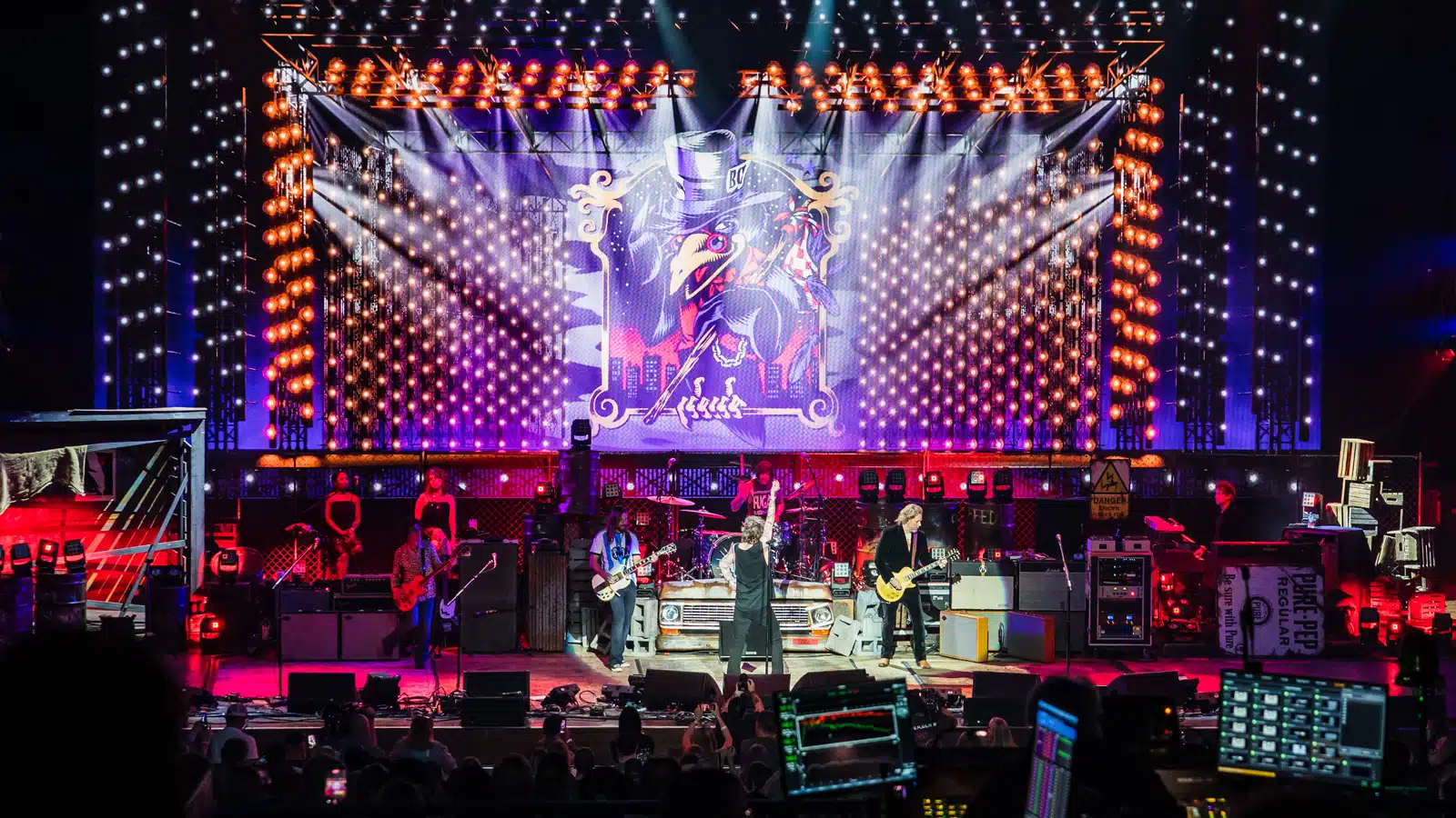 Meyer Sound PANTHER turnê Black Crowes — imagem de divulgação 2