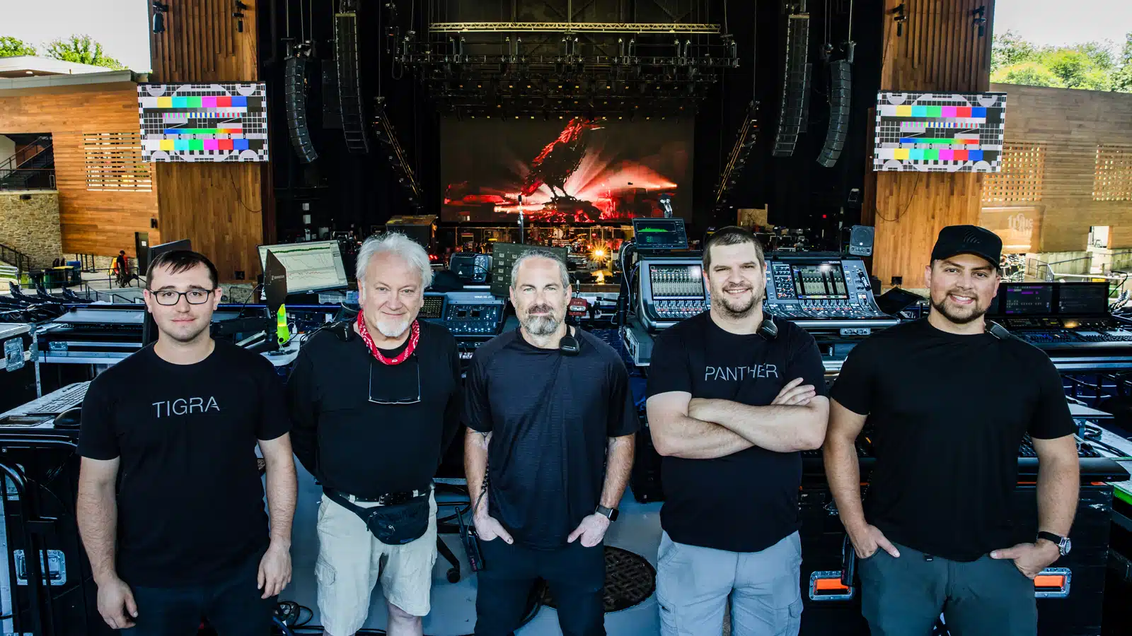 Meyer Sound PANTHER turnê Black Crowes — imagem de divulgação 4