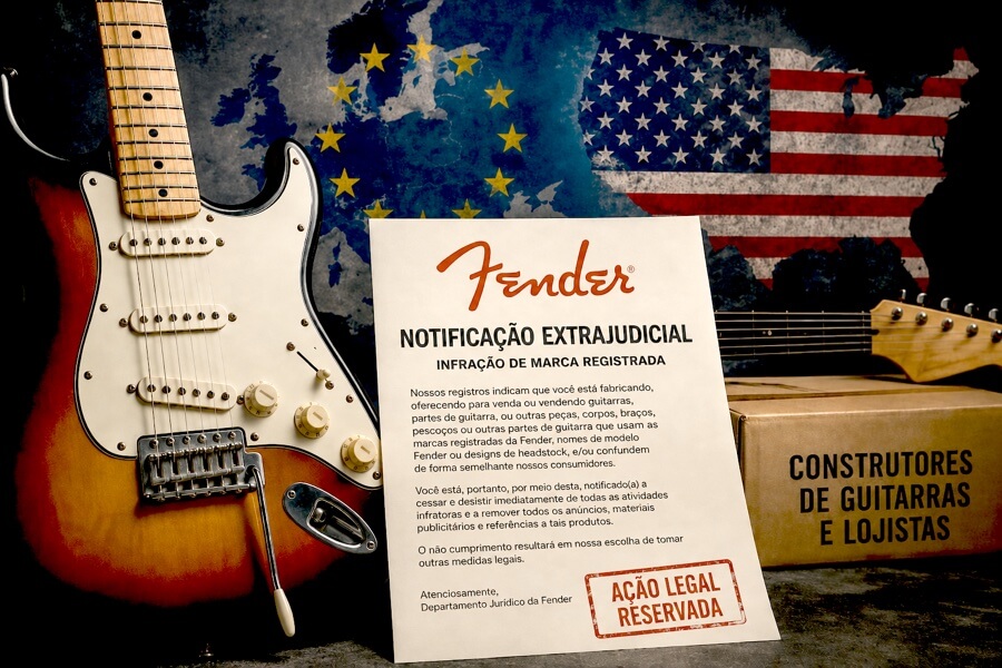 Lojista gigante reage e questiona notificação extrajudicial da Fender