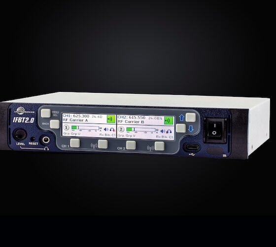 Lectrosonics e seu transmissor IFBT2.0 para sistemas IFB