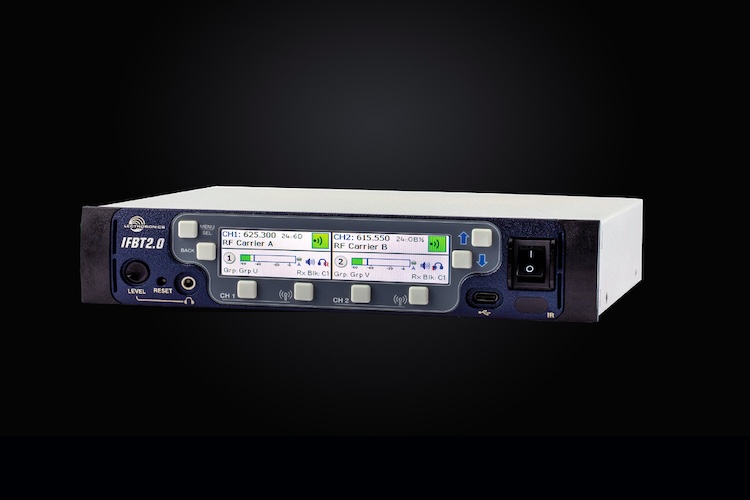 Lectrosonics e seu transmissor IFBT2.0 para sistemas IFB