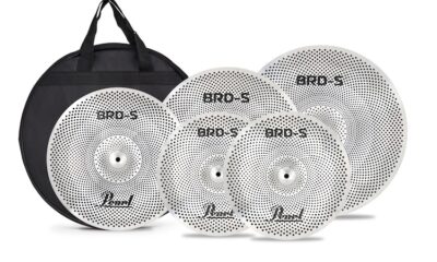 Pearl apresenta BRD-S Low Volume Practice Cymbals
