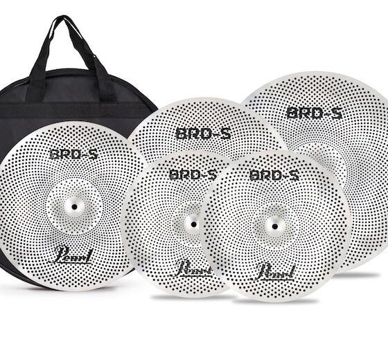 Pearl apresenta BRD-S Low Volume Practice Cymbals