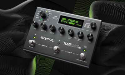 Strymon apresenta TimeLine MX com dois delays simultâneos e looper estéreo
