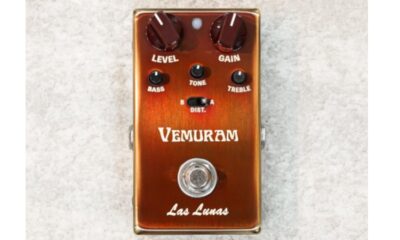Pedal Vemuram Las Lunas com duas vozes de distorção