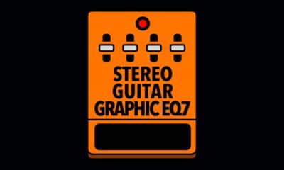 Zoom libera equalizador gráfico estéreo de sete bandas para guitarra