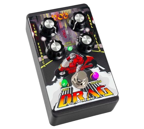 DOD DRAG Analog Delay com novos controles de manipulação em tempo real