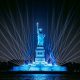 Robe ilumina apresentação de Michael Canitrot na Estátua da Liberdade