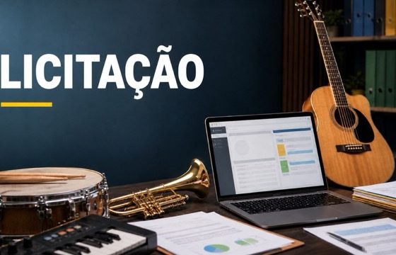 licitacao de instrumentos musicais